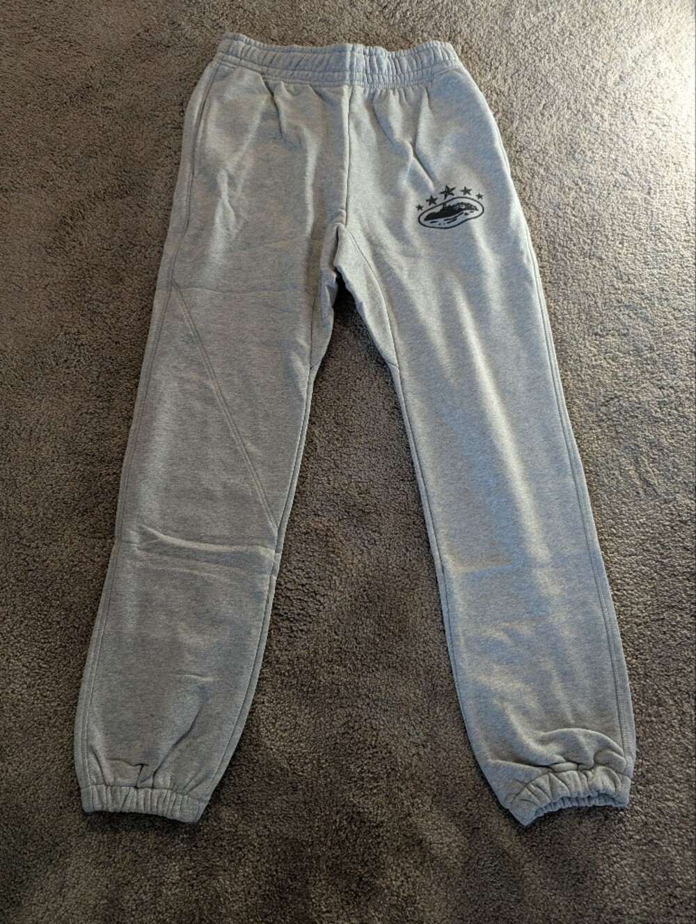 Corteiz CRTZ 4Starz Alcatraz Sweatpants + Hoodie Set Grey SS22